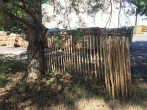 Ganivelle en noisetier H.1 x L.5 m – Image 3