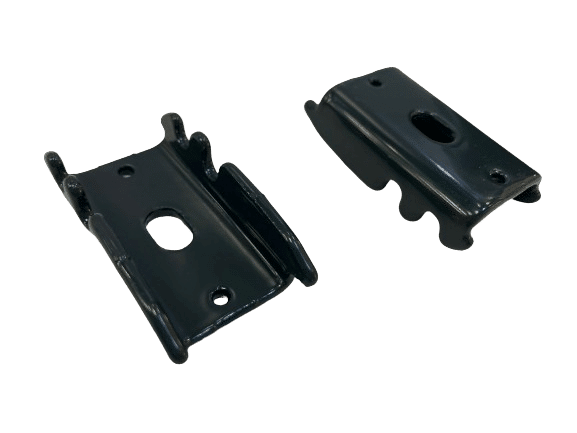 Clip pour poteau à clips RAL7016