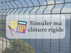 Calculateur pour clôture rigide