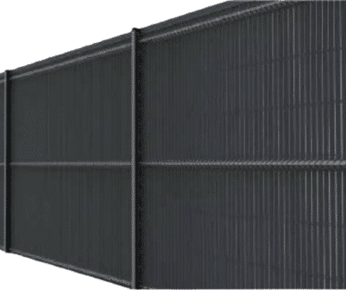 Kit Occultant PVC rigide pour clôture rigide de 2m50