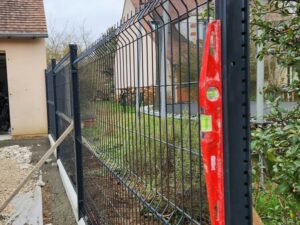 Poteau à clips RAL7016 – Image 2